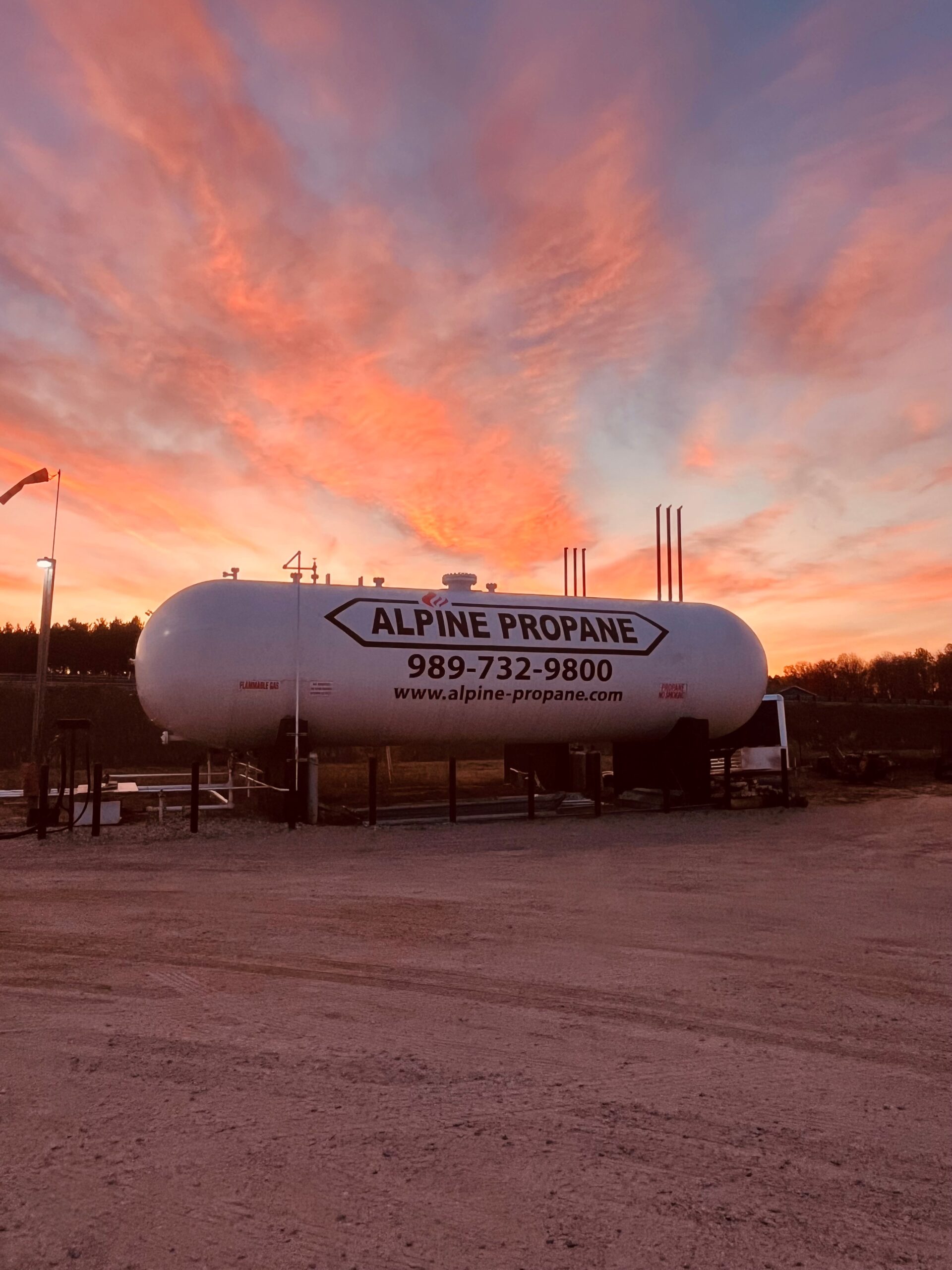 Proper Propane Tank Placement Gaylord MI