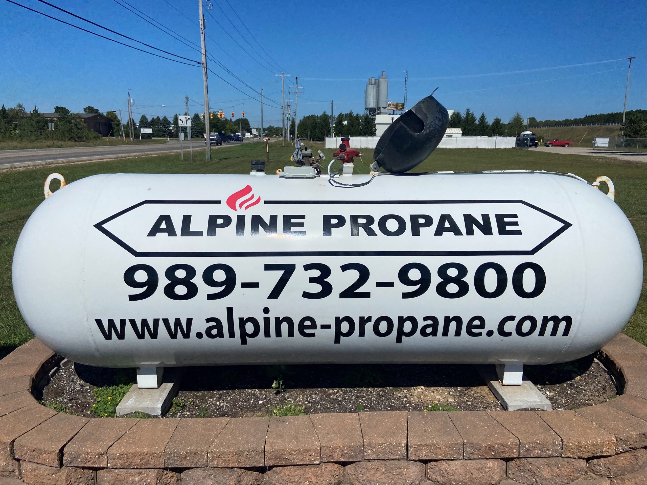 Proper Propane Tank Placement Gaylord MI